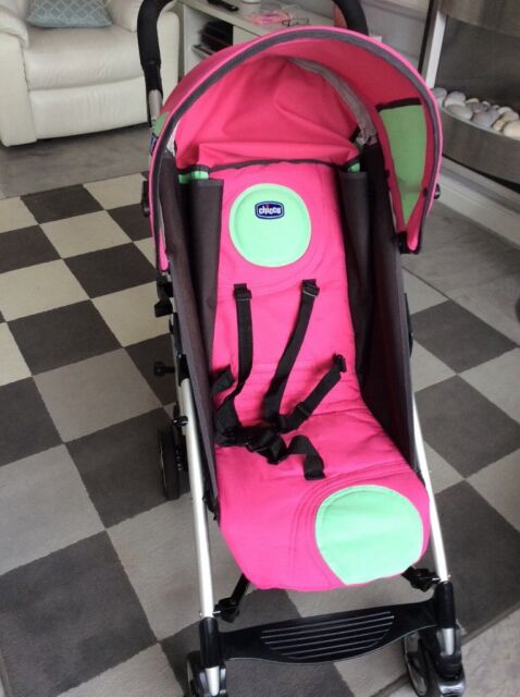 chicco stroller pink